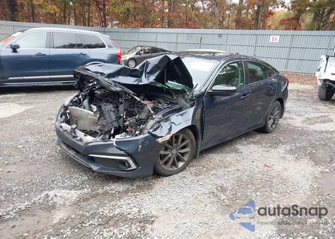 2020 Honda Civic Sedan Ex from USA, damaged, VIN 19XFC1F37LE218361